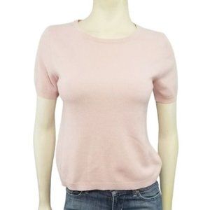 Lord & Taylor Cashmere Sweater Small Pink Blush